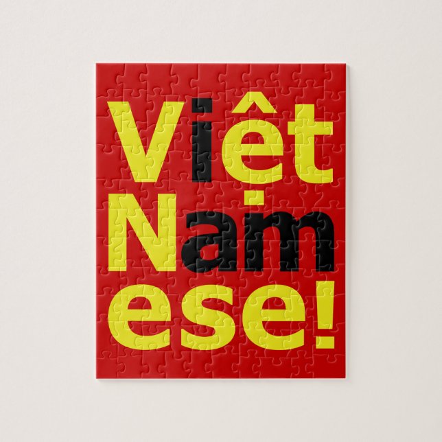 i am Việt Namese! Jigsaw Puzzle (Vertical)