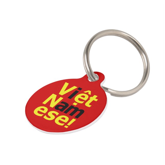 i am Việt Namese! Pet Tag (Side)