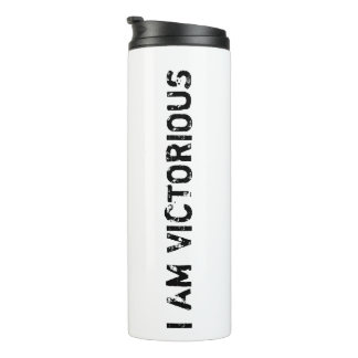 I AM VICTORIOUS LEGGINGS THERMAL TUMBLER