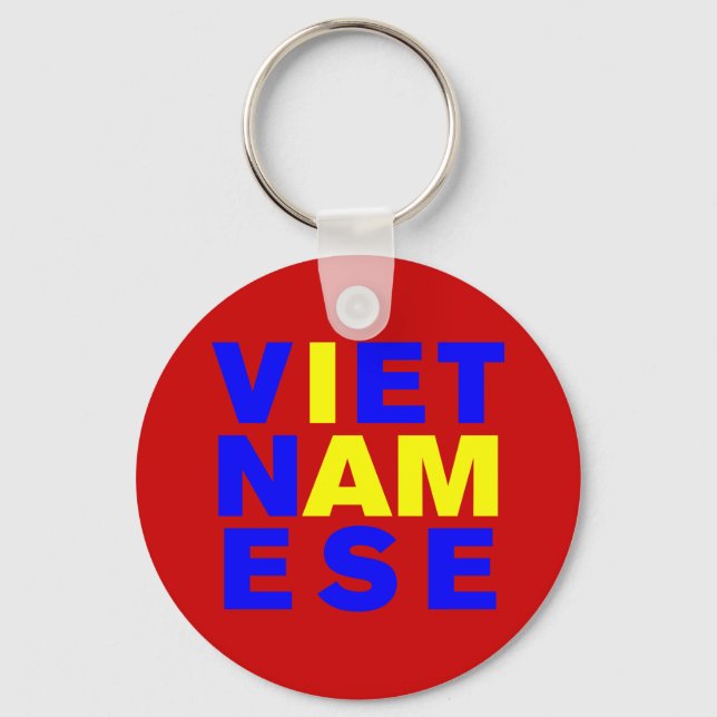 I AM VIETNAMESE KEY RING (Front)