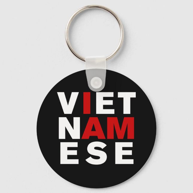 I AM VIETNAMESE KEY RING (Front)