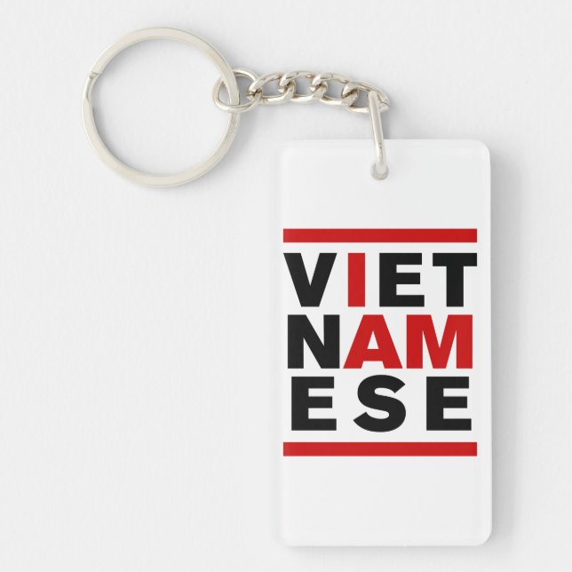 I AM VIETNAMESE KEY RING (Front)