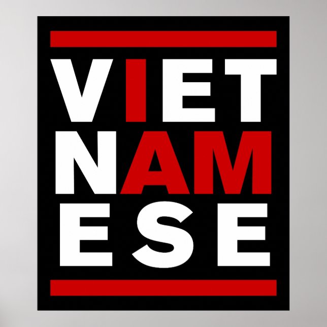I AM VIETNAMESE POSTER (Front)