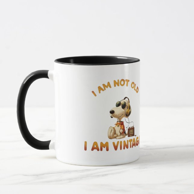I am Vintage Mug (Left)