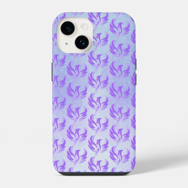 I Am Violet Flame Fire Bird - Sacred Feminine 2 iPhone Case (Back)