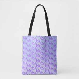 I Am Violet Flame Fire Bird - Sacred Feminine 2 Tote Bag