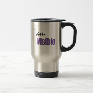 I am Visible Mug (purple)