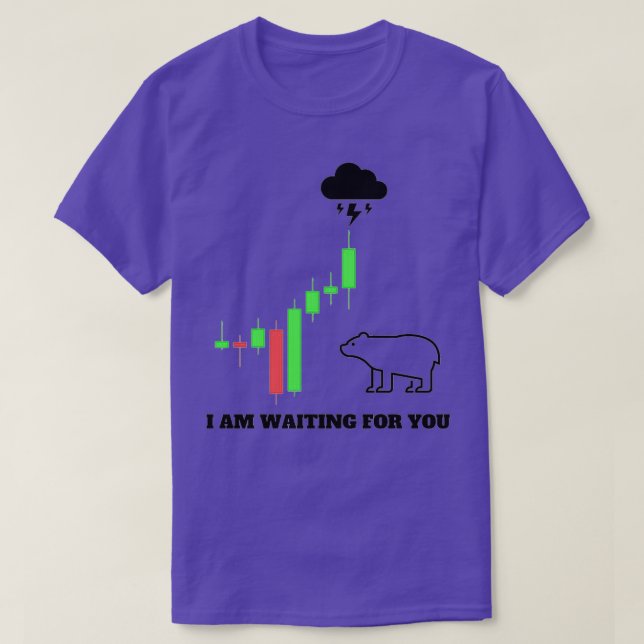 I am waiting for you T-Shirt (Design Front)