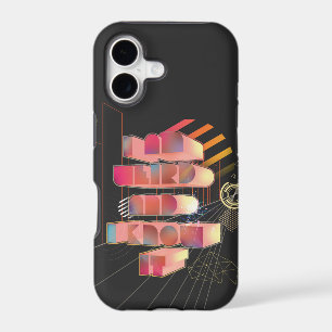 I Am Weird And I Know It Retro 3D Stylish Text Art