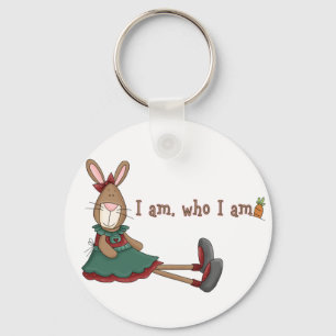 I Am Who I Am Key Ring
