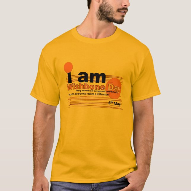 I am wishbone Day 6th may t-shirt (Front)