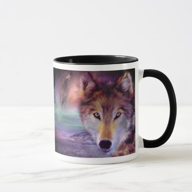 I Am Wolf Mug (Right)