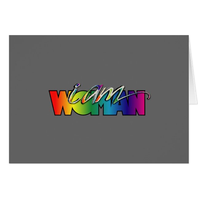 i am woman (Front Horizontal)