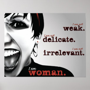 I Am Woman 11x14 Poster