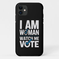I Am Woman Watch Me Vote Vintage 