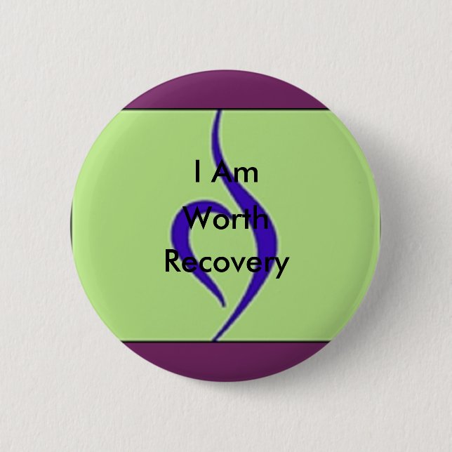 I Am Worth Recovery Button (Front)