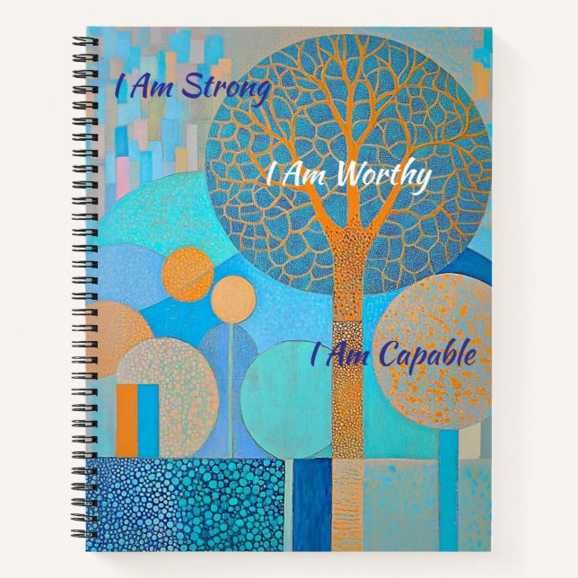 I Am Worthy  Notebook (Front)