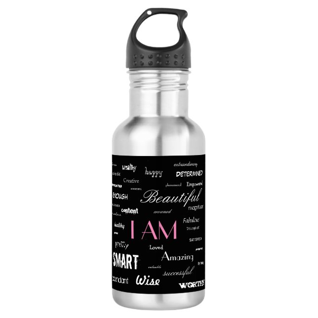 I am....yes, you are. 532 ml water bottle (Front)
