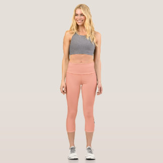 I Am Yoga Logo Capri Leggings
