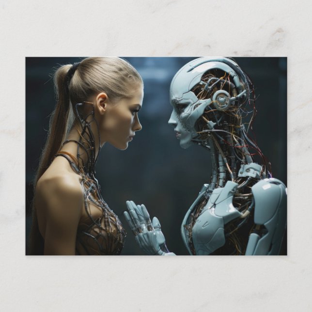 I Am You, As You Are Me Postcard (Front)