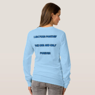 I am your Fantasy Women Series Long sleeves Blue T-Shirt