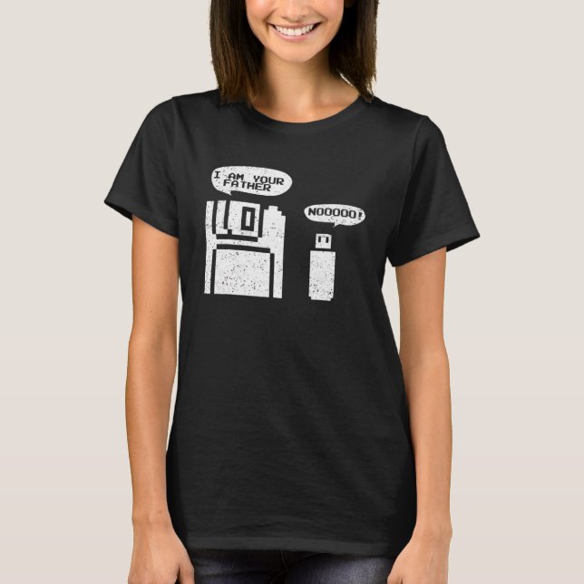 I Am Your Father Usb T-Shirt (Front)
