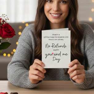 I Am Yours Funny Romantic Anniversary Love Design Invitation
