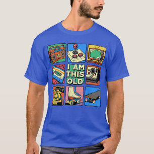 I Amhis Old Retro Vintage Nostalgia 80s 90s Casset T-Shirt