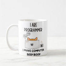 I Are Programmer Cat Beep Boop cat Programmer