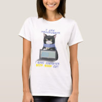 I are programmer i make computer beep boop Cat