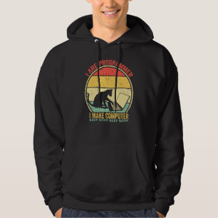 I Are Programmer I Make Computer Beep Boop Vintage Hoodie