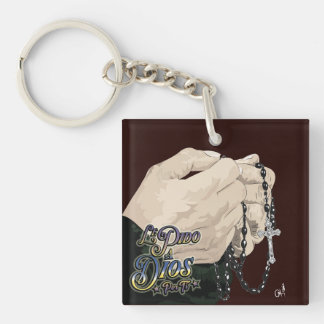 I ask God for you. Key Ring