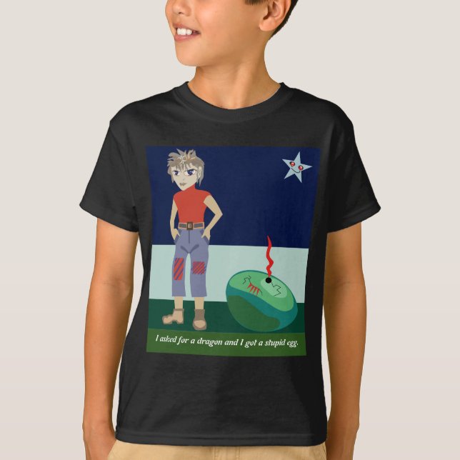 I asked for a dragon T-Shirt (Front)