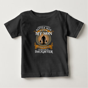 I asked God To Make Me A Better Man Baby T-Shirt
