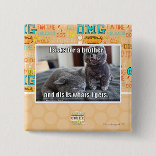 I asks for a brother 15 cm square badge