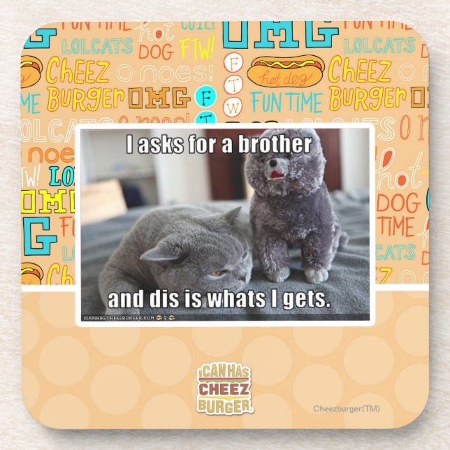 I asks for a brother coaster (Front)