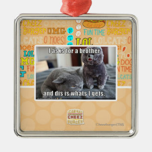 I asks for a brother metal tree decoration