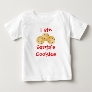 I ate Santa's Cookies Baby T-Shirt