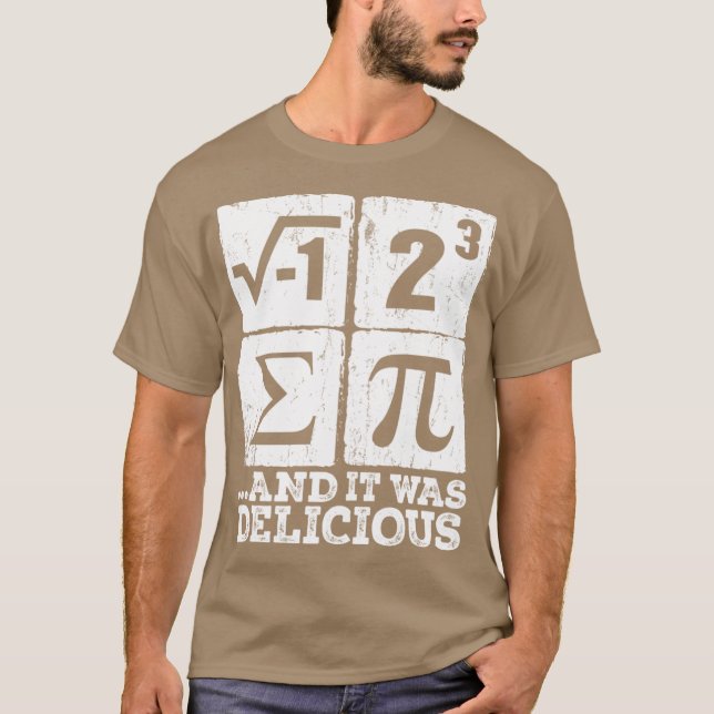 I Ate Some Pi t shirt Funny i ate some pie Math Ne (Front)