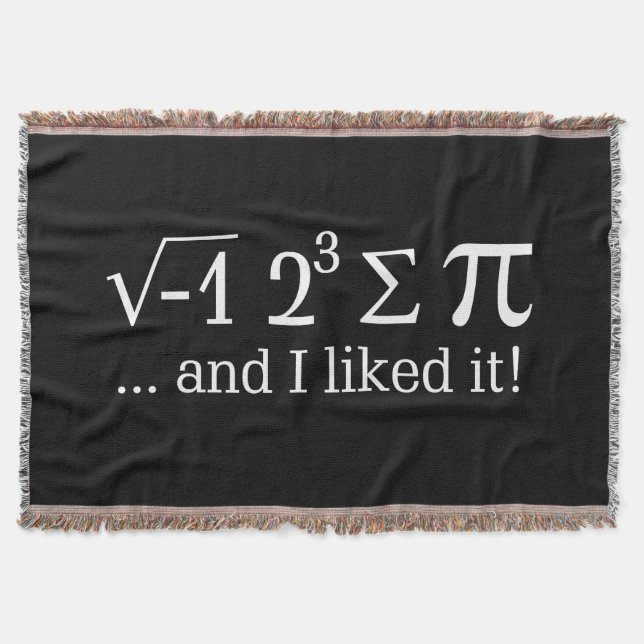 I ate some pie and I liked it Decor Throw Blanket (Front)