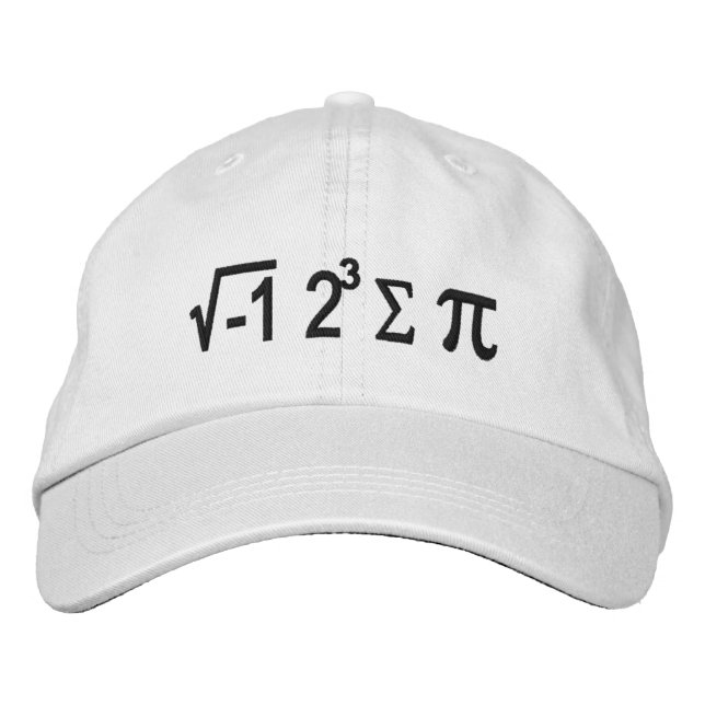 I Ate Some Pie And It Was Delicious Embroidered Hat (Front)