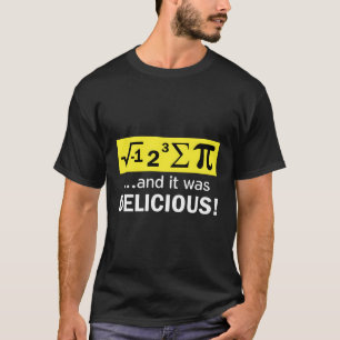 I Ate Some Pie Funny Math Long Sleeve T-Shirt