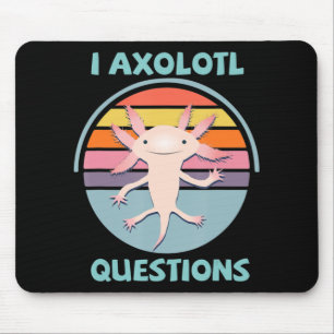 I Axolotl Questions Kawaii Anime Axolotl Gift Adul Mouse Mat