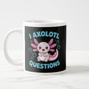 I Axolotl Questions Large Coffee Mug