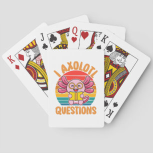I Axolotl Questions Playing Cards