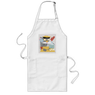 'I bake' artistic cook's apron