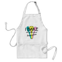 I Bake What's Your Superpower apron