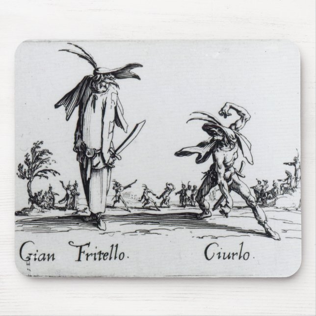 I Balli de Spessanei, or Le Grande Chasse Mouse Mat (Front)