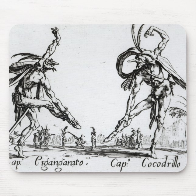 I Balli de Spessanei, or Le Grande Chasse Mouse Mat (Front)