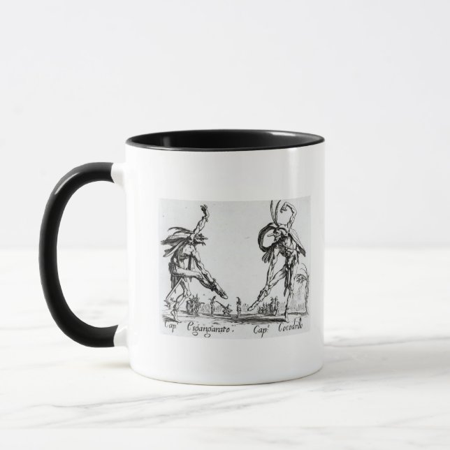 I Balli de Spessanei, or Le Grande Chasse Mug (Left)